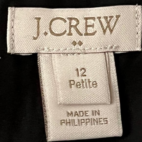 J. Crew Versatile Sleveless Wool Blend Dress - Black - 12P - Picture 7 of 7